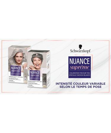  Schwarzkopf Schwarzkopf - Supreme Shade - Hair Color - Tone-on-Tone - Optimal Gray Coverage - pH Neutral - Ammonia-Free - Light Gray S1 - 60ml Box - Buy Online on GoSupps.com