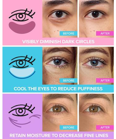 Maree Eye Gel Pads - Natural Marine Collagen with Hyaluronic Acid for Wrinkles, Puffy Eyes, Dark Circles, and Eye Bags - Anti Aging Mask Patches - Buy Online on GoSupps.com