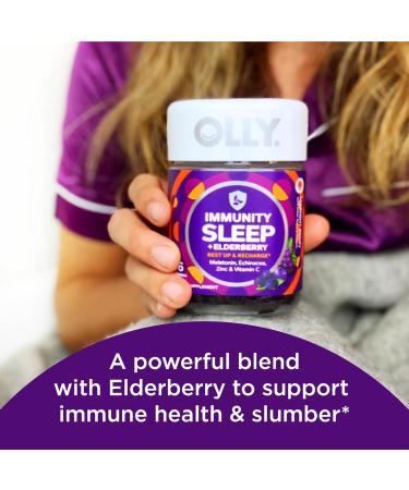 OLLY Sleep Immunity Melatonin Gummy Vitamin C Zinc Echinacea Berry 36 Count and Undeniable Beauty Gummy Hair Skin Nails Biotin Vitamin C Keratin Grapefruit 60 Count - Buy Online on GoSupps.com