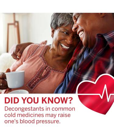 Coricidin HBP Multi-Symptom Relief Tablets - Decongestant-Free Flu Medicine for High Blood Pressure - 48 Count (2x24ct - Buy Online on GoSupps.com