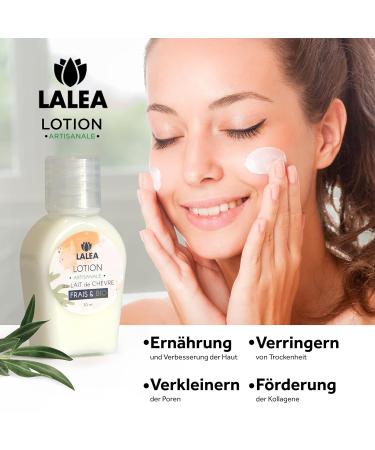 Organic Goat Milk Soap & Lotion Set - Anti-Acne Facial Care Handmade in France | 100g Soap + 30ml Moisturizer for Eczema & Psoriasis - Buy Online on GoSupps.com