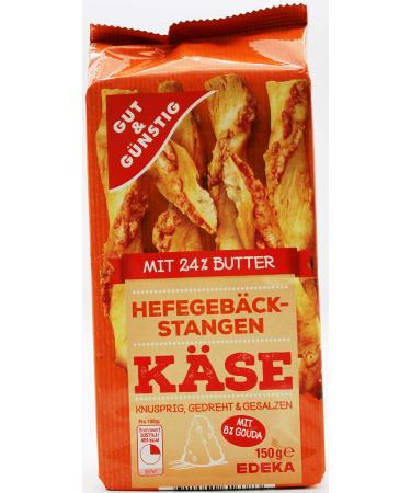 Good & Cheap yeast pastry sticks with cheese pack of 12 (12 x 150g)