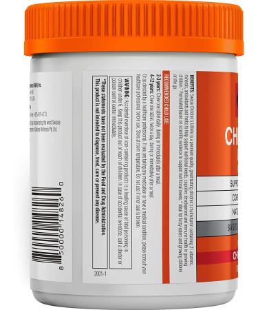 Swisse Children's Ultivite Multivitamin - Natural Orange Flavor, 120 Chewable Tablets - Buy Online on GoSupps.com