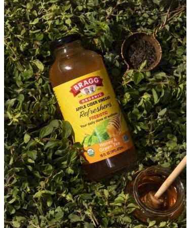Bragg Organic Apple Cider Vinegar Drink with Honey - 16oz | 12 Pack - Buy Online on GoSupps.com