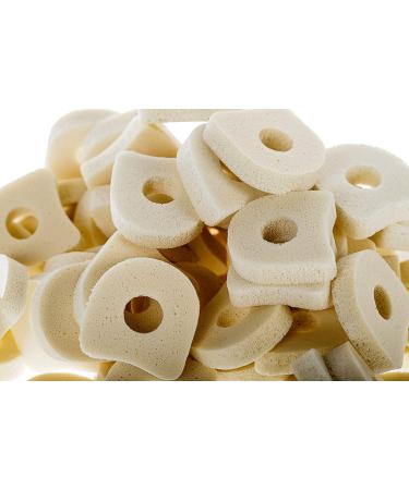 Thick Soft White IP Foam Corn Pad Toe Separators (100 Pack) - 1 1/8 x 7/8 - Pain Relief and Comfort for Corns - Buy Online on GoSupps.com
