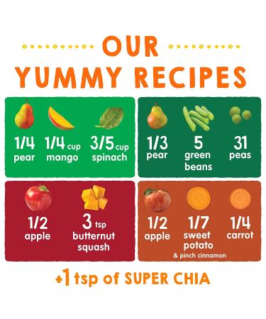 Happy Tot Organics Super Foods Stage 4 Variety Pack - 16 Pouches (4.22 oz each) - Organic Baby Food - Buy Online on GoSupps.com