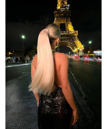 Luxury Gold 22'' 120g Human Hair Pony -613 Pure Blonde - Buy Online on GoSupps.com