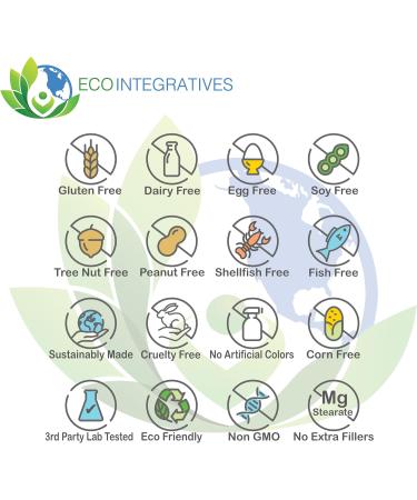 EcoIntegratives Vitamin D3-50 000 IU Cholecalciferol Helps Maintain Healthy Bones & Teeth Bone Density Muscles Cardiovascular Neuromuscular Immune Support Non-GMO Allergy Free 90 Capsules - Buy Online on GoSupps.com