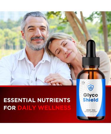 Glyco Shield Drops Official Glyco Shield Blood Support Drops with All Natural Ingredients GlycoShield Maximum Strength Liquid Supplement to Support Your Health and Wellness Naturally (30 Servings) - Buy Online on GoSupps.com