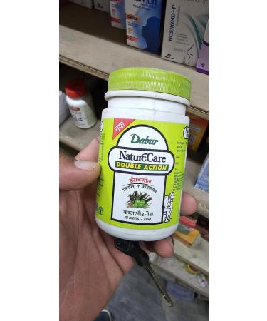 Dabur 2 X Naturecare Double Action Isabgol (2 X 100G) Triphala/Trifala + Ajwain (Bishop's Weed) Relief from Constipation & Gas