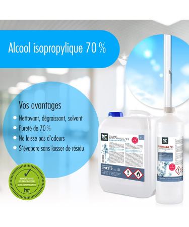 Buy 5L Isopropanol 70% - Freshly Filled Canister for International Shipping - Reliable & Convenient - Buy Online on GoSupps.com