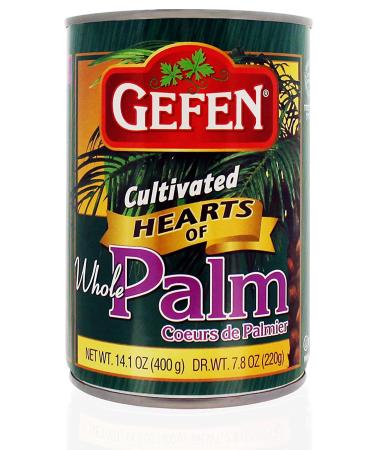 Gefen Premium Cultivated Whole Hearts of Palm 14.1 oz (2 Pack) - Low Sodium, Low Carb, Gluten Free, Kosher Certified, Vegan - Product Of Ecuador - Buy Online on GoSupps.com