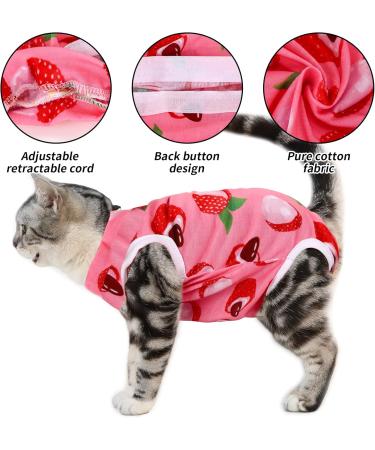 Professional Cat Recovery Suit | Breathable Surgical & E-Collar Alternative for Abdominal Wounds & Skin Diseases | Anti-Licking Regeneration Wear - Buy Online on GoSupps.com