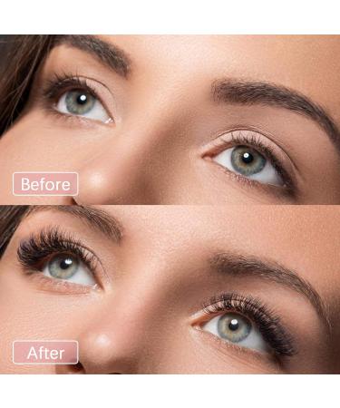 Magnetic Eyelashes - 4 Pairs of Natural Look False Eyelashes with Eyeliner for Effortless Glam - Buy Online on GoSupps.com