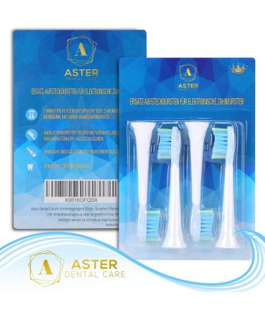 Aster Dental Care 16piece ASTER attachments for Philips Sonicare replacement brushes - Buy Online on GoSupps.com