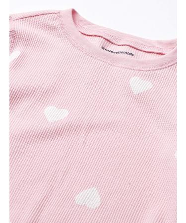 Amazon Essentials Girls and Toddlers' Thermal Long Underwear Set - Small Light Pink Hearts - Buy Online on GoSupps.com