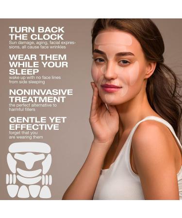 160 PC Forehead Wrinkle Patches for Face | Overnight Facial Wrinkle Remover Strips | Anti Wrinkle Patches for Eye, Mouth, Forehead | All-in-One Wrinkle Treatment - Buy Online on GoSupps.com