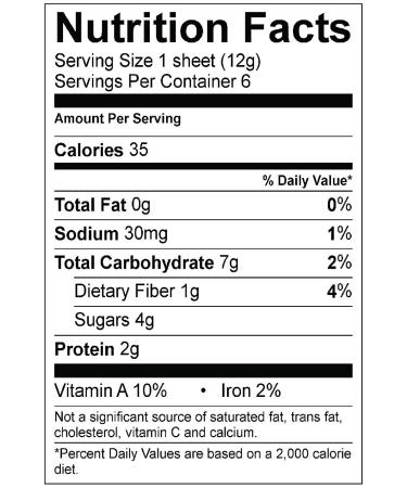 NewGem Sandwich Wrap - Apple Kale 6 Wraps, 2.5 Ounce - Pack of 1 - Buy Online on GoSupps.com