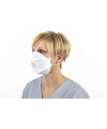 BBE Y20N FFP2 Mask | CE Certified German Manufacturer | Individually Packed | EN149:2001+A1:2009 | Ultralight & Large Size | Free Mask Clip | Pack of 5 - Buy Online on GoSupps.com