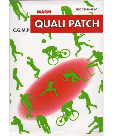 Quali Patch - Warm Pain Relief Patch - 10 Pack - 2 sheets per pack