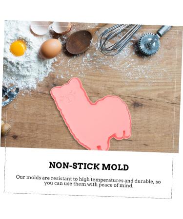 MAGICLULU Fondant Mold 2pcs Alpaca Cake Mold Chocolate Baking Supplies Silica Gel 3D Baking Mold - Buy Online on GoSupps.com