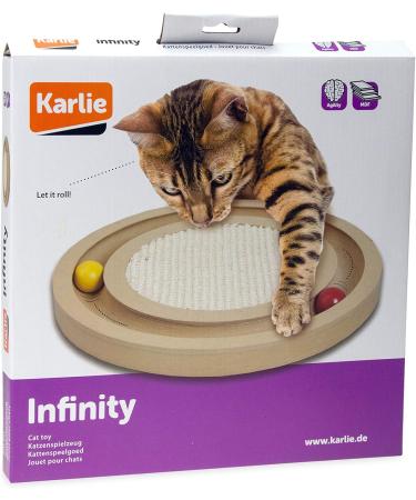Karlie Infinity Scratching Toy - 2.5 cm Height 29 cm Diameter | International Shipping Available - Buy Online on GoSupps.com