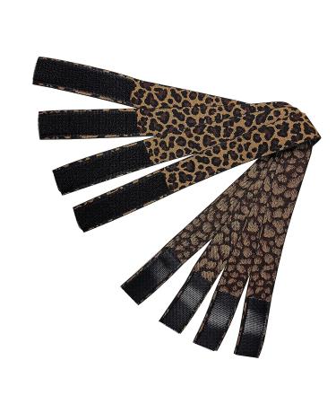 Glitter Elastic Lace Melting Bands for Wig Making - Leopard Print 4pcs - Buy Online on GoSupps.com
