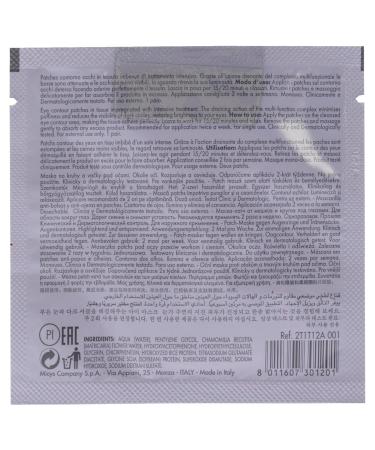 Pupa Milano Eye Mask - Reduce Puffiness & Dark Circles Brightening Sheet Mask for Tired Eyes - 0.08 Oz - Buy Online on GoSupps.com