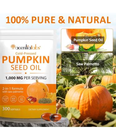  JYW 300 Capsules Pumpkin Seed Oil Pumpkin Seed Extract | 2 in 1 Pumpkin Seed Oil for Hair Growth Cold Pressed Supports Hair Hair - Buy Online on GoSupps.com