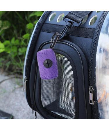 GAOSHA Dog Poop Pickup Bag Dispenser Convenient Pet Waste Bag Dispenser for Dog Pooper Pet Outdoor Walking Poop Bag Holder Pink - Buy Online on GoSupps.com