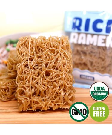 ONETANG Organic Buckwheat & Brown Rice Ramen Noodles - Gluten-Free Pasta | Whole Grain, Non-GMO, Kosher, Vegan - 2.47 Oz (Pack of 12) - Buy Online on GoSupps.com