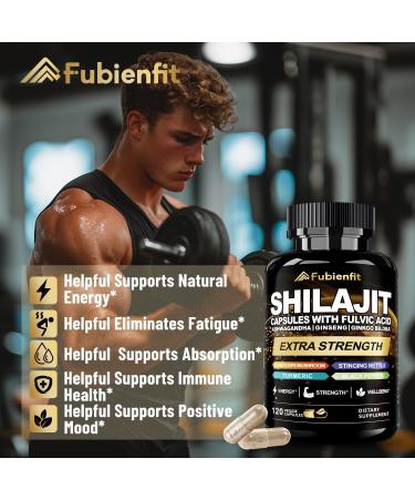 Ashwagandha Supplements - Premium Himalayan Shilajit Capsules for Men - with Ginseng & Fulvic Acid for Men & Women - 120 Count 120 Count (Pack of 1) Ashwagandha - Buy Online on GoSupps.com