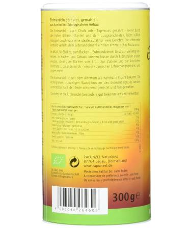 Buy Organic Rapunzel Tiger Nuts - Ground & Roasted 2-Pack (2x300g) | Healthy Snack | International Shipping - Buy Online on GoSupps.com