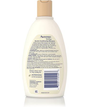 Aveeno Gentle Conditioning Baby Shampoo 12oz - Pack of 2 - Buy Online on GoSupps.com