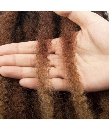6 Packs Marley Hair 18 Inch Afro Twist for Faux Locs Crochet Hair Extensions in 1B/30/27 - Buy Online on GoSupps.com