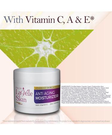 Buy Pro 2x LaVelle Anti-Aging Moisturizer - 2 Month Supply for Younger Looking Skin - Vitamins Ceramides & Collagen to Reduce Wrinkles - International Shipping Available - Buy Online on GoSupps.com