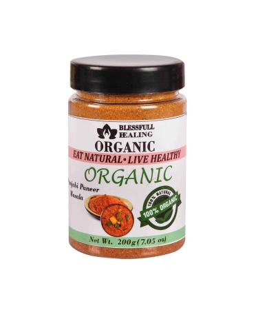 Blessfull Healing Organic Punjabi Paneer Masala 200 Gram Airtight Container (Packing May Vary) 200 Gram 7.05 oz