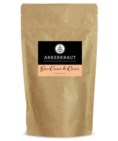 Ankerkraut "Sour-Cream & Onion" DIP spice mix for potato columns bread meat or chips 160g in the aroma density bag 160g bag - Buy Online on GoSupps.com