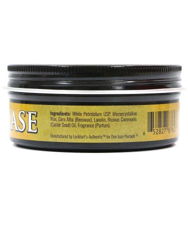 Don Juan Hair Grease Pomade 4oz Jar | Heavy Hold & High Shine | Citrus Bayrum Scent - Buy Online on GoSupps.com