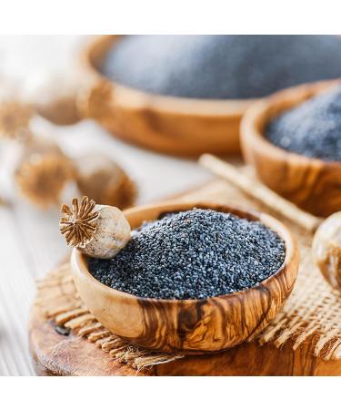 Yupik Raw Poppy Seeds 1 kg Gluten-Free Non-GMO Kosher Vegan Ideal for Seasoning Baking Filling & Topping 1 kg (Pack of 1) - Buy Online on GoSupps.com
