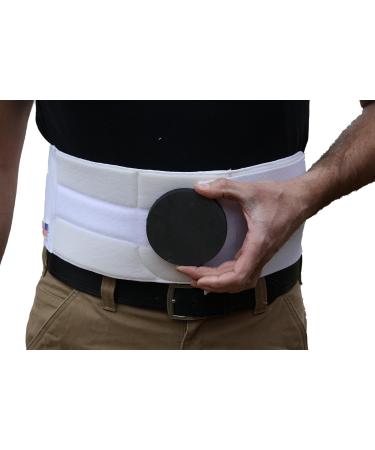 Buy Umbilical & Navel Hernia Truss - Abdominal Binder (Standard 10) for Up to 50 Inch Waist | International Shipping - Buy Online on GoSupps.com