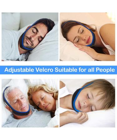 2-Pack Anti Snoring Chin Strap for All Ages - Adjustable Stop Snoring Sleep Aid Device - Effective Solution for Snorers - (K2) - Buy Online on GoSupps.com