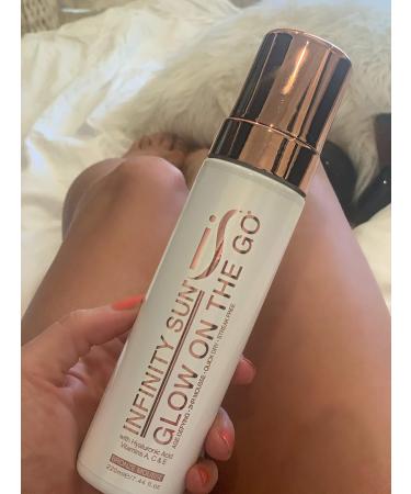 Infinity Sun Glow on the Go - Self Tanner Bronze Mousse | Quick Dry Streak Free Natural Sunless Tanner for All Skin Tones | Rapid 2 Hour Tanning | 7Oz - Buy Online on GoSupps.com