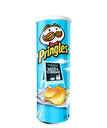 Pringles - Salt & Vinegar - 165 g - Pack of 6 Savory