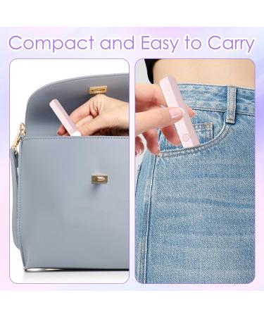 Mini UV Lamps for Gel Nails Handheld Nail Lamp LED UV Light Nail Dryer Rechargeable USB Flash Cure Nail Dryer for Curing Gel Polish Cordless Faster Nail Light for DIY Fingernails Toenails (Pink) - Buy Online on GoSupps.com