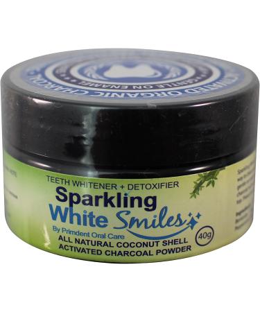 Activated Charcoal Powder for Teeth Whitening | Natural Tooth Cleaner & Detoxifier - Coconut Shell | Brighten Your Smile - Buy Online on GoSupps.com