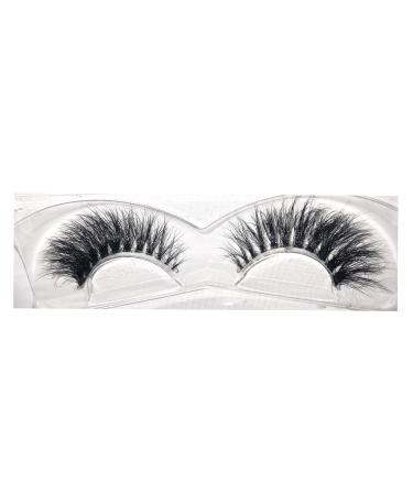 Alluring 3D Clear Band Siberian Mink Fur False Eyelashes - Handmade & Reusable Cat-Eye KF2 | International Shipping - Buy Online on GoSupps.com