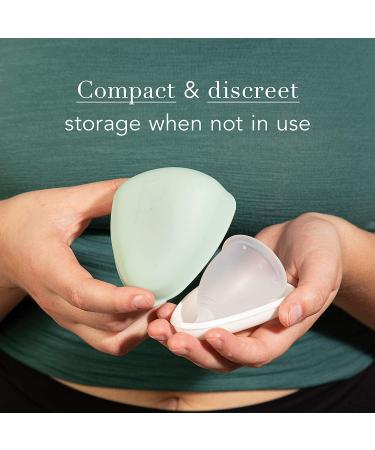 Rael Reusable Menstrual Cup Size 1 - Eco-Friendly, Comfortable & Durable - Buy Online on GoSupps.com
