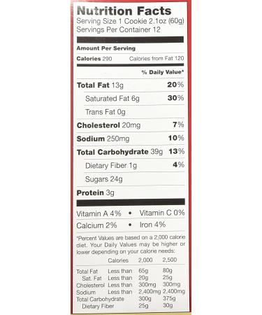 Mrs. Fields Jumbo White Chunk Macadamia Cookies - Pack of 12 | Individually Wrapped - Buy Online on GoSupps.com