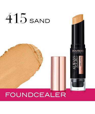 Bourjois Always Fabulous 24 Hour 2-in-1 Foundation and Concealer Stick 415 Sand - Pack of 1 - Buy Online on GoSupps.com
